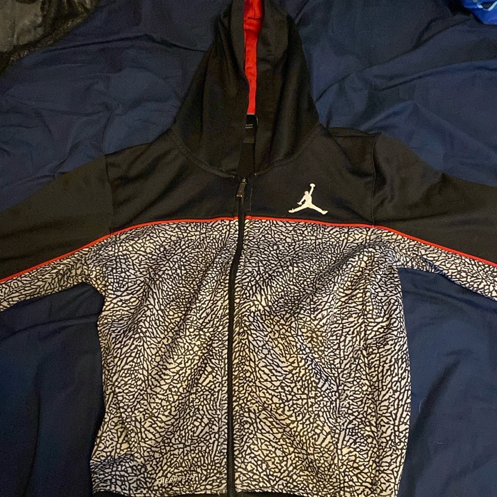 Nike Air Jordan therma-fit zip up hoodie